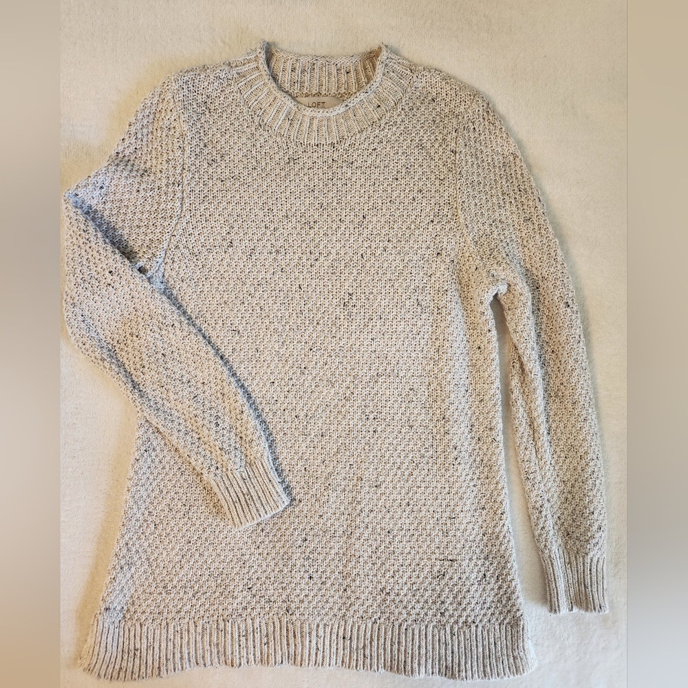 Like new cotton LOFT tunic sweater
